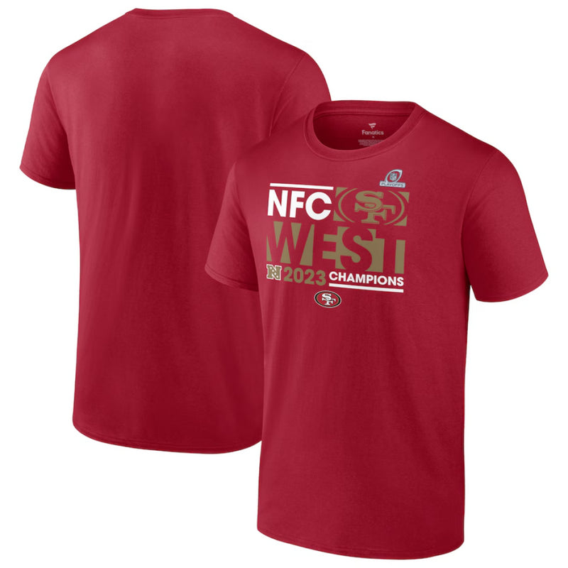 San Francisco 49ers T-Shirt Men's NFL Division Conquer Top