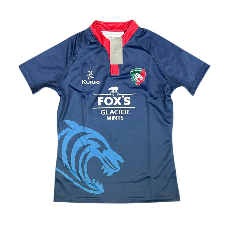 Leciester Tigers Rugby Shirt Kukri Men's Training Jersey