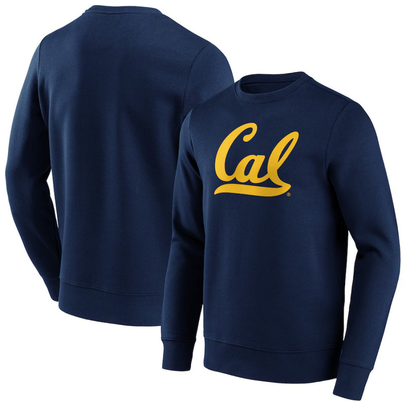 NCAA Cal Bears Sweatshirt Grey Primary Logo Sweatshirt