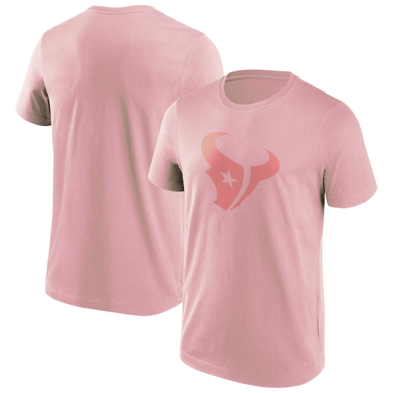 Houston Texans Men's T-Shirt NFL Fashion Colour Pink Top