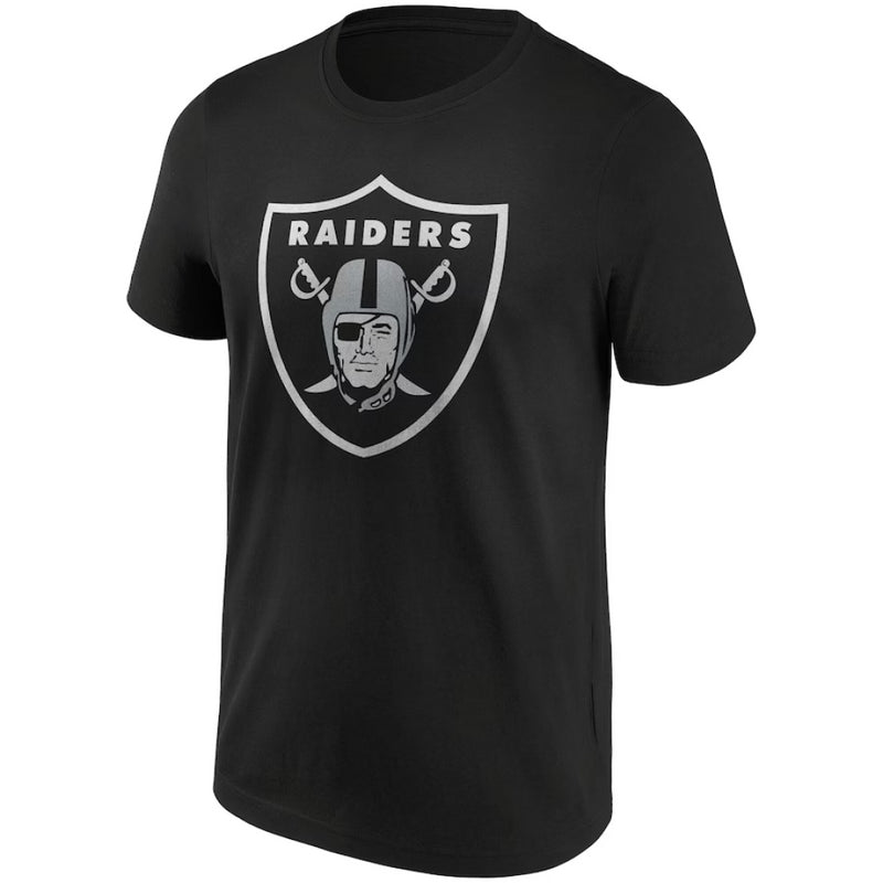 Las Vegas Raiders T-Shirt Men's NFL Primary Colour Logo Top