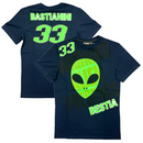 Bastianini 33 Men's T-Shirt Warning Alien Presence Top