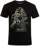 Valentino Rossi T-Shirt VR46 Moto GP Black Lifestyle Racing Top