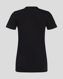 Saracens Rugby SS T-Shirt Women's Castore Classic Black Top