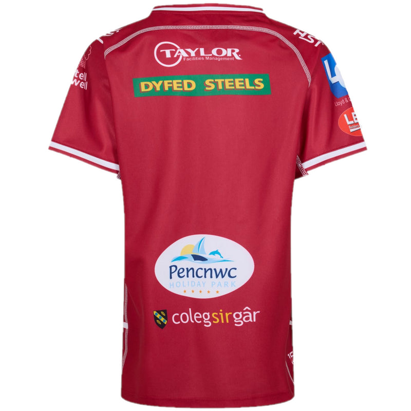 Scarlets Rugby Home Jersey Castore Men's Shirt