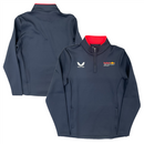 Red Bull Racing Top F1 Castore Navy Factory Quarter Zip Top