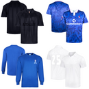 Chelsea Men's Football Shirt Score Draw Retro Top