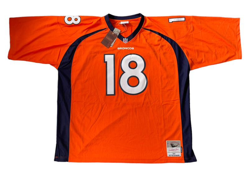 Denver Broncos NFL Jersey Men's M&N Retro Top - Manning 18