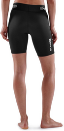 Skins Women's Half Tights Baselayer Black Series 1 Compression