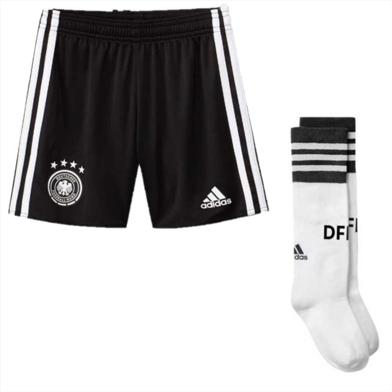 Germany Kid's Football Kit adidas Mini Shorts and Socks Set