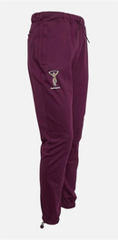 Men's Harlequins Rugby Pants Castore Burgundy Travel Pants