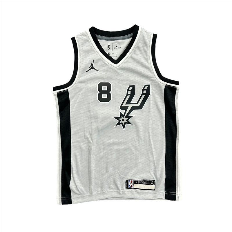 San Antonio Spurs Jersey Kid's NBA Nike Statement - Mills