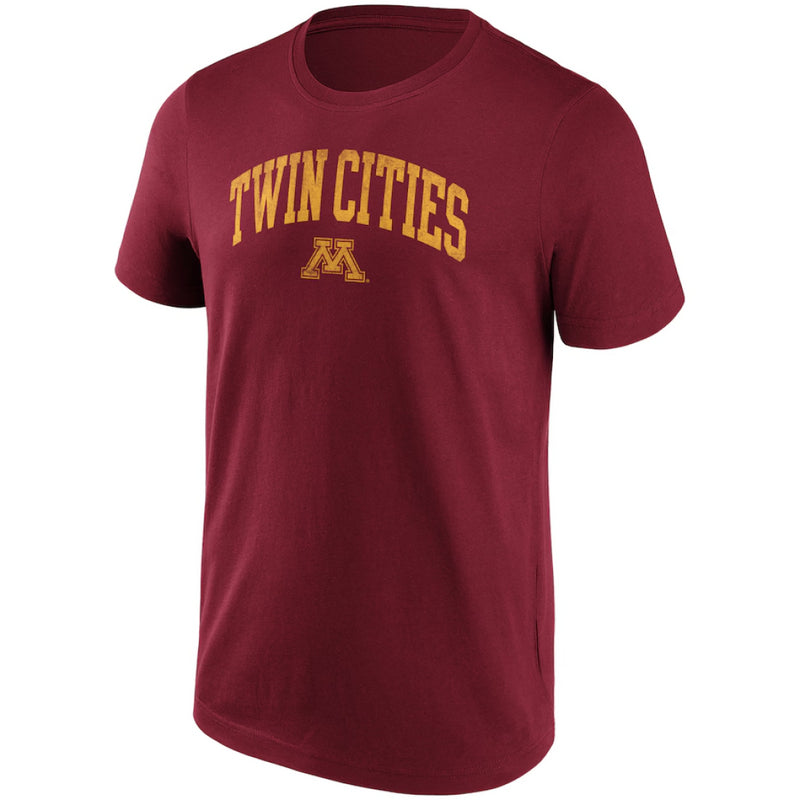 NCAA College Men's T-Shirt Minnesota Golden Gophers Graphic Top