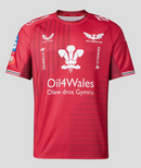 Women's Scarlets Rugby Jersey Castore Home Red Shirt