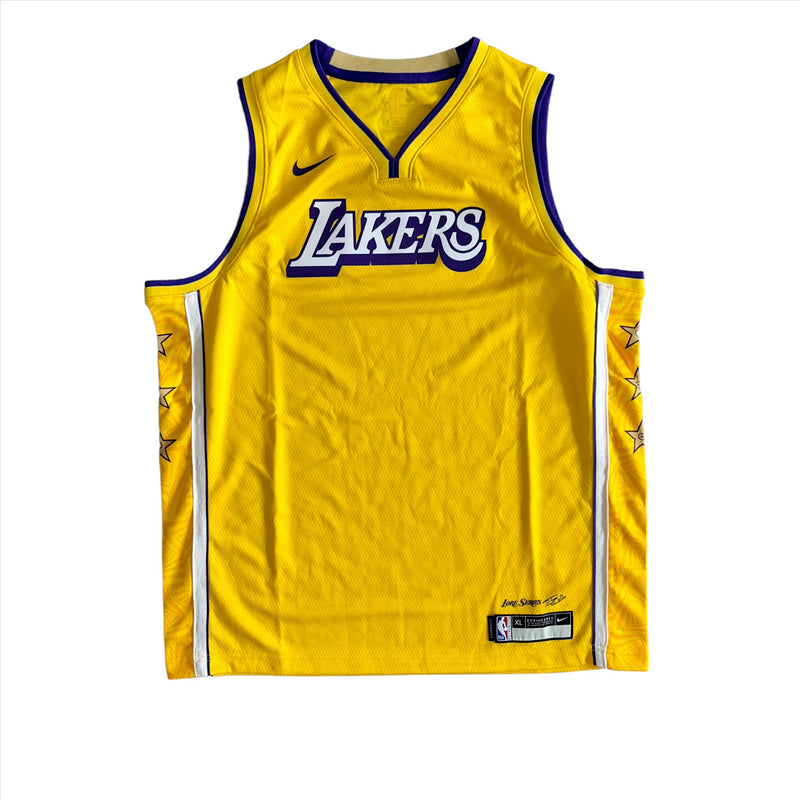 Los Angeles Lakers Jersey NBA Kid's City 19/20 Plain Top