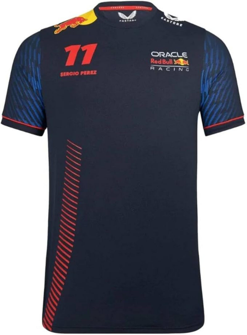 Red Bull Racing T-Shirt Men's F1 Castore Oracle Sergio Perez Top