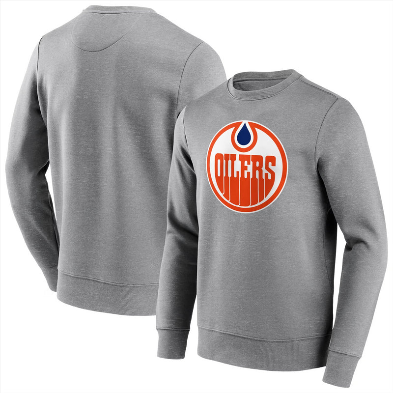 Edmonton Oilers Hoodie Sweatshirt Men's NHL Ice Hockey Fanatics Top