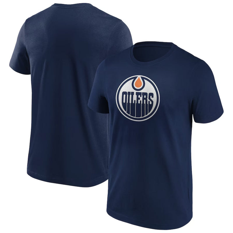 Edmonton Oilers Men's T-Shirt NHL Logo Top