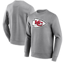 Kansas City Chiefs Sweatshirt Men's NFL Grey Top