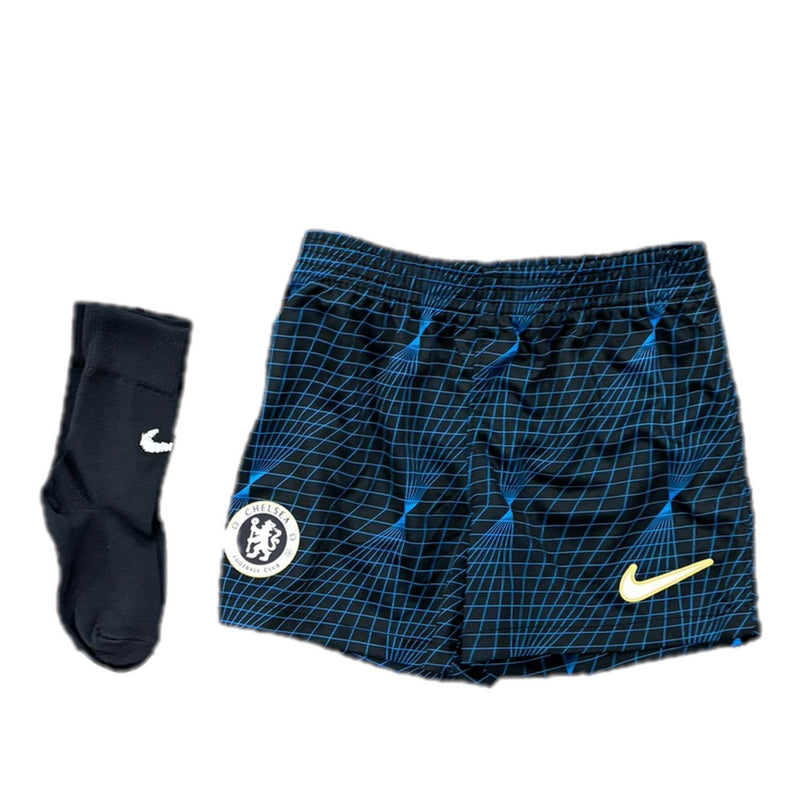 Chelsea Nike Shorts & Socks Kid's Football Away Kit Socks And Shorts