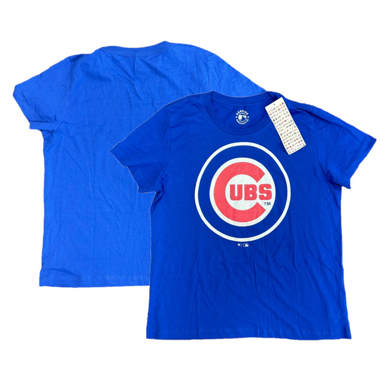 Chicago Cubs Women's T-Shirt MLB Logo Top