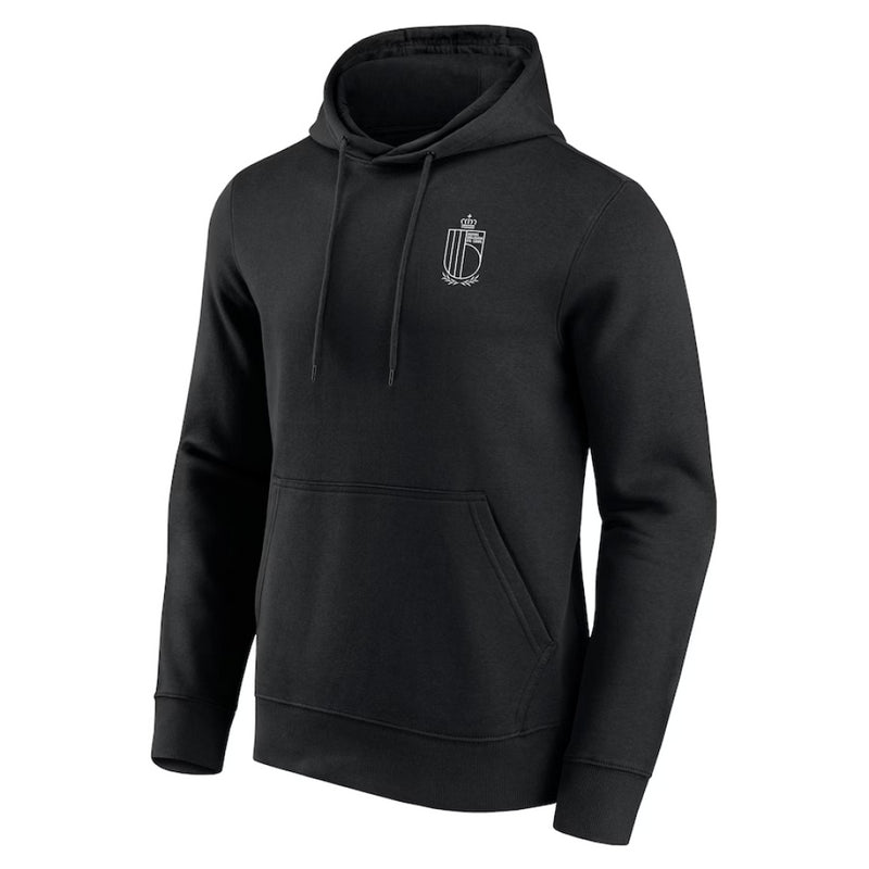 Belgium FA Football Hoodie Men's Mono Logo Graphic Top