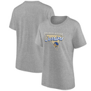 Golden State Warriors T-Shirt Women's NBA Grey Top