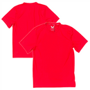 Castore Men's Training T-Shirt Red Short Sleeve Top
