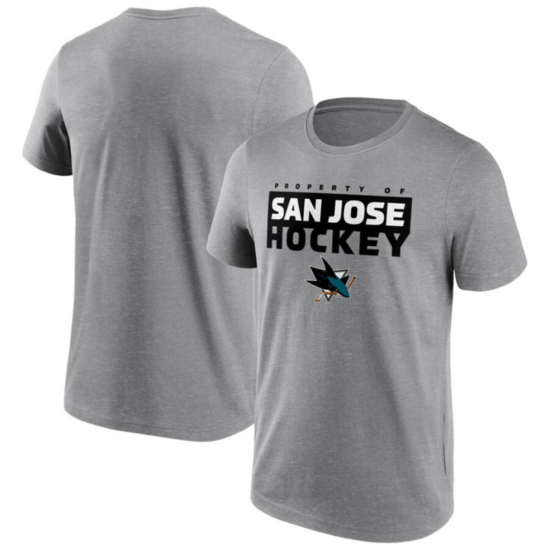 San Jose Sharks T-Shirt Men's NHL Ice Hockey Fanatics Top