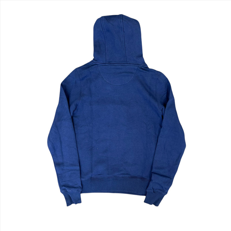 British & Irish Lions Hoodie Blue Box Logo Graphic Hoodie