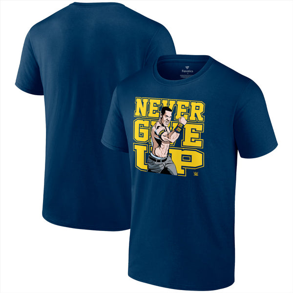 WWE Men's Graphic T-Shirt John Cena Never Give Up Top