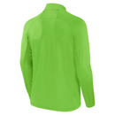 Everton Football 1/4 Zip Men's Green Active Leisure Midlayer Top