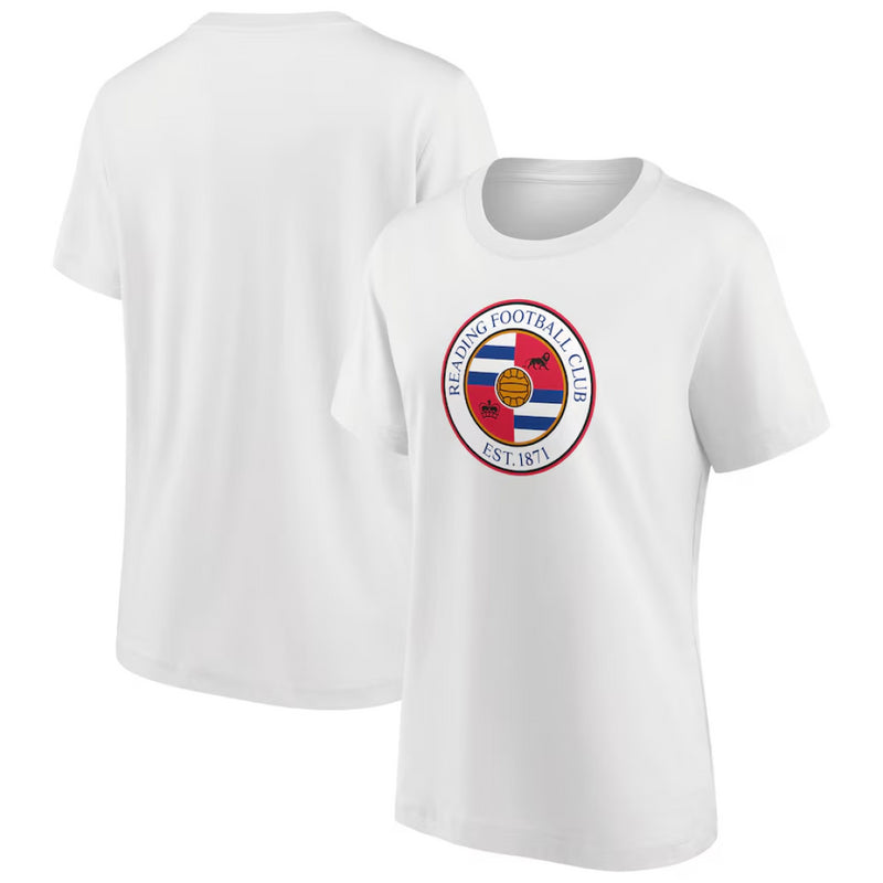 Reading Women's Graphic T-Shirt Football Mono Logo Top