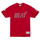 Miami Heat Men's T-Shirt NBA Mitchell & Ness Champ Top