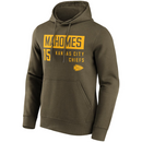 Kansas City Chiefs Hoodie Men's NFL Green Top