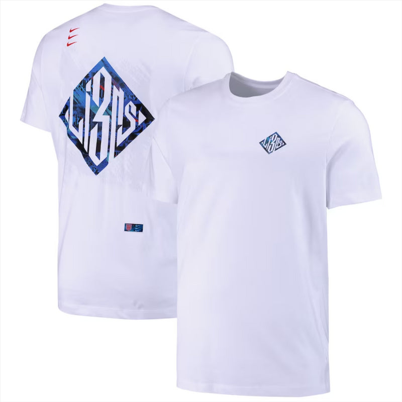 England Men's Football T-Shirt Nike Tee Top
