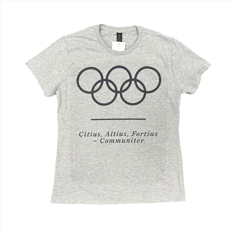Olympics Collection Women's T-Shirt Grey Classic Motto Top
