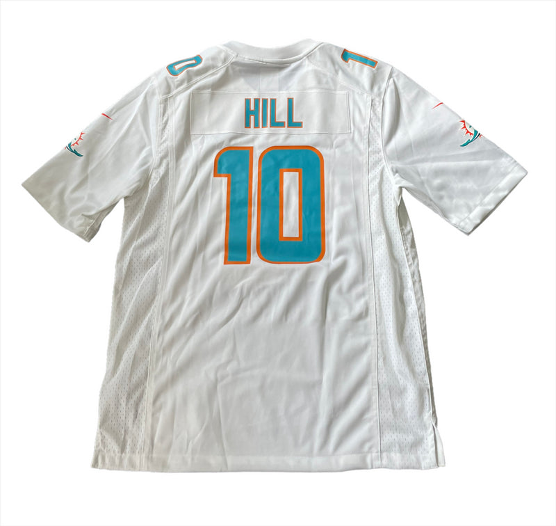 Miami Dolphins NFL Jersey Nike Men's Road Top - Hill 10