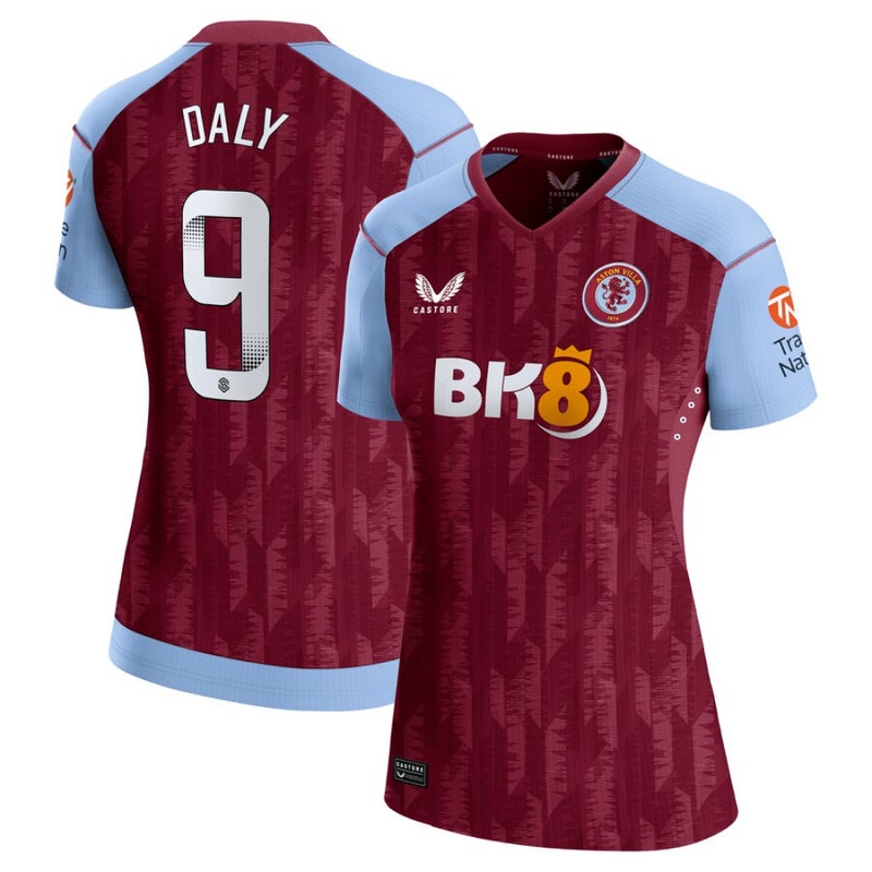 Aston Villa Football Shirt Women's Castore Home Pro Top - Daly 9