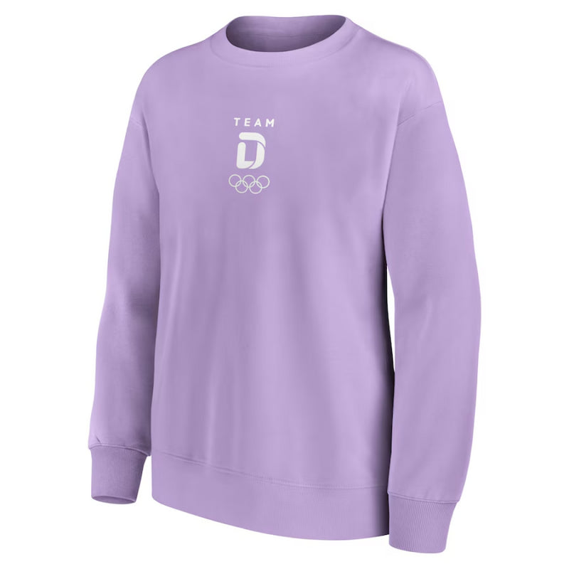 Team D Women's Sweatshirt Olympics Mono Logo Sweatshirt