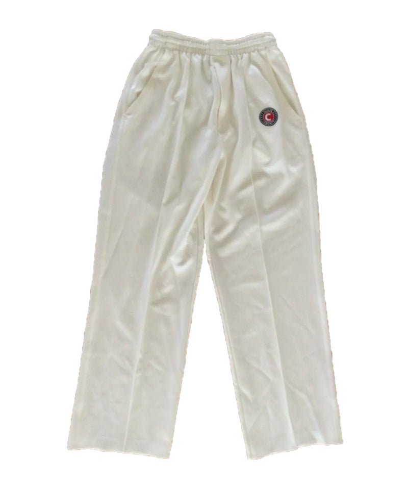 Hunts County Cricket Pants Kid's Whites Trousers