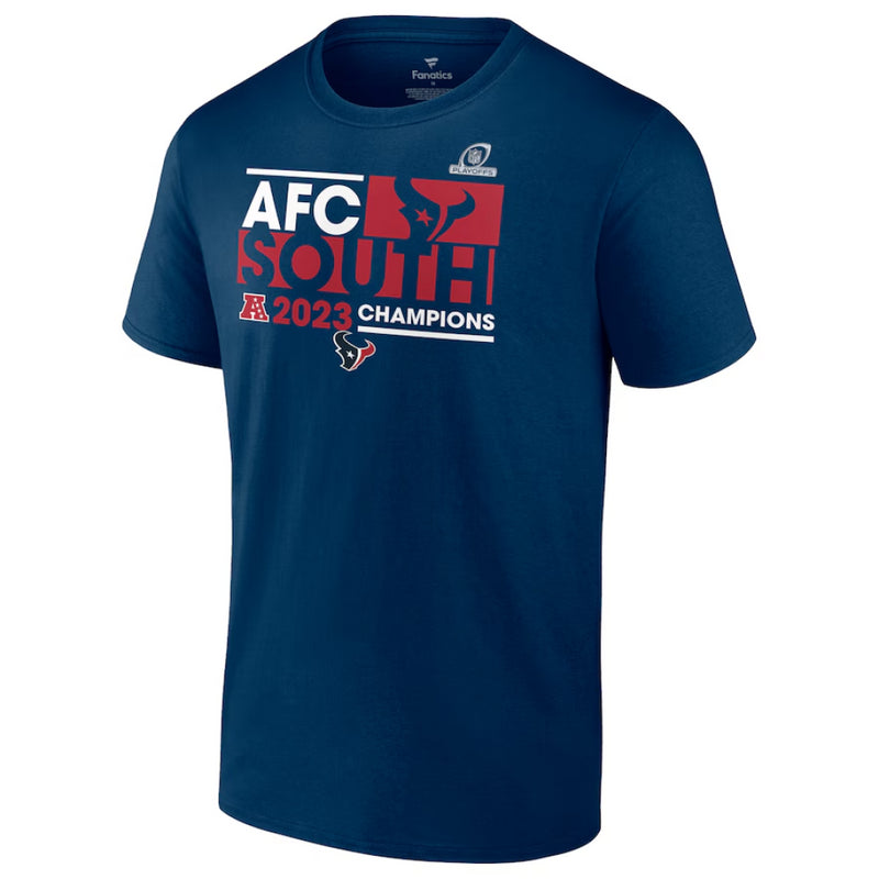 Houston Texans Men's T-Shirt NFL 2023 Division Conquer Top