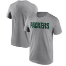 Green Bay Packers T-Shirt Men's NFL Grey Top