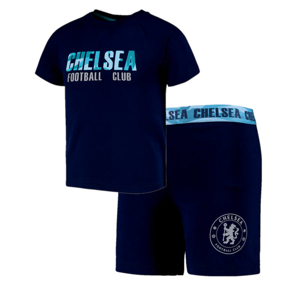 Chelsea Kid's Black Pyjamas Kid's Camo BLue Pjs
