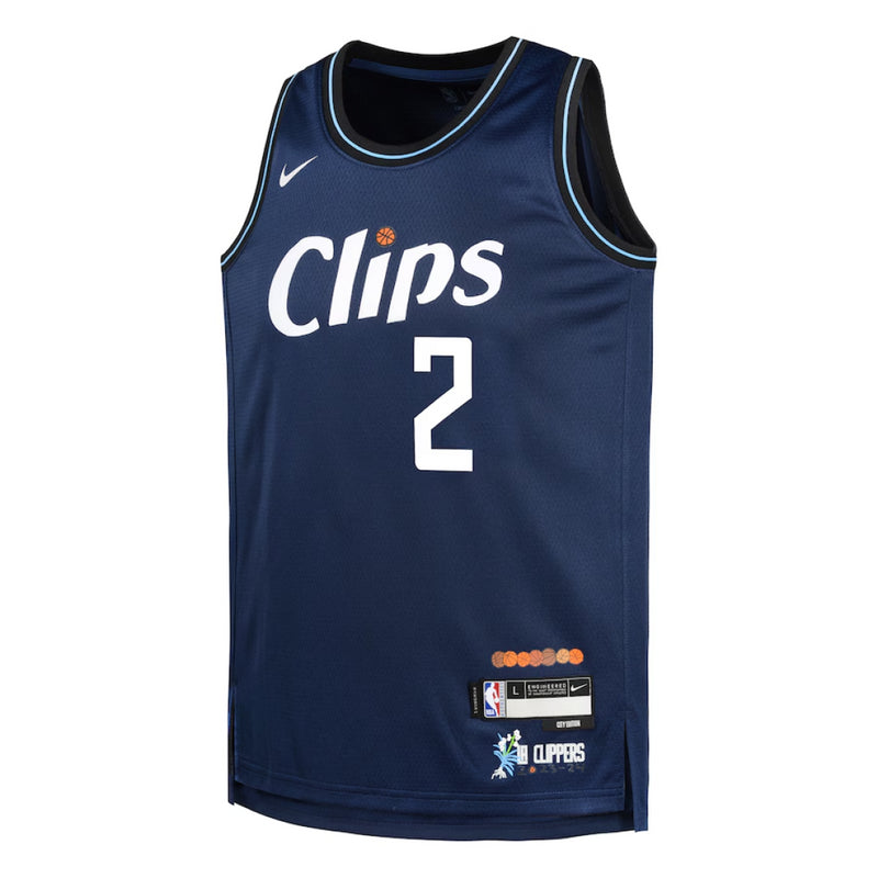 Los Angeles Clippers Jersey Men's Nike NBA City Top - Leonard 2