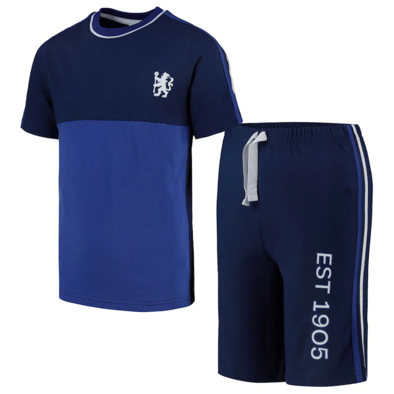 Chelsea Football Kid's Pyjamas Blue Short Navy/Blue Pyjamas