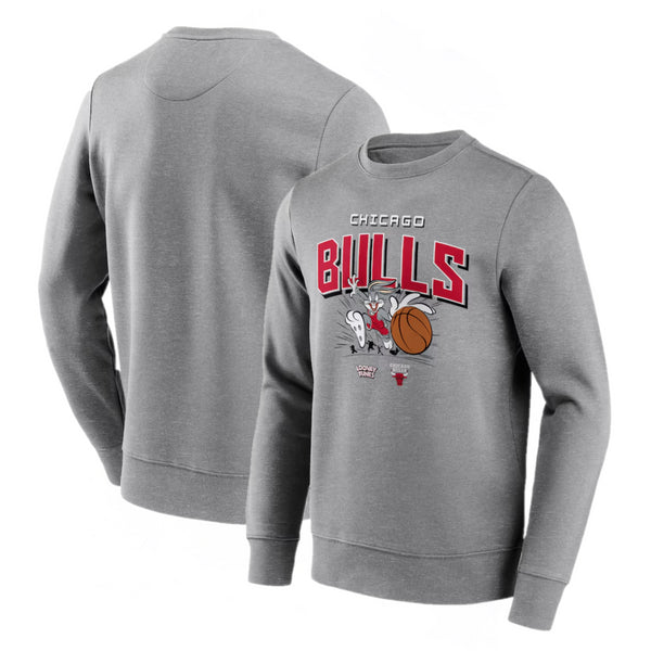 Chicago Bulls NBA Sweatshirt Men's Bugs Bunny Looney Tunes Top