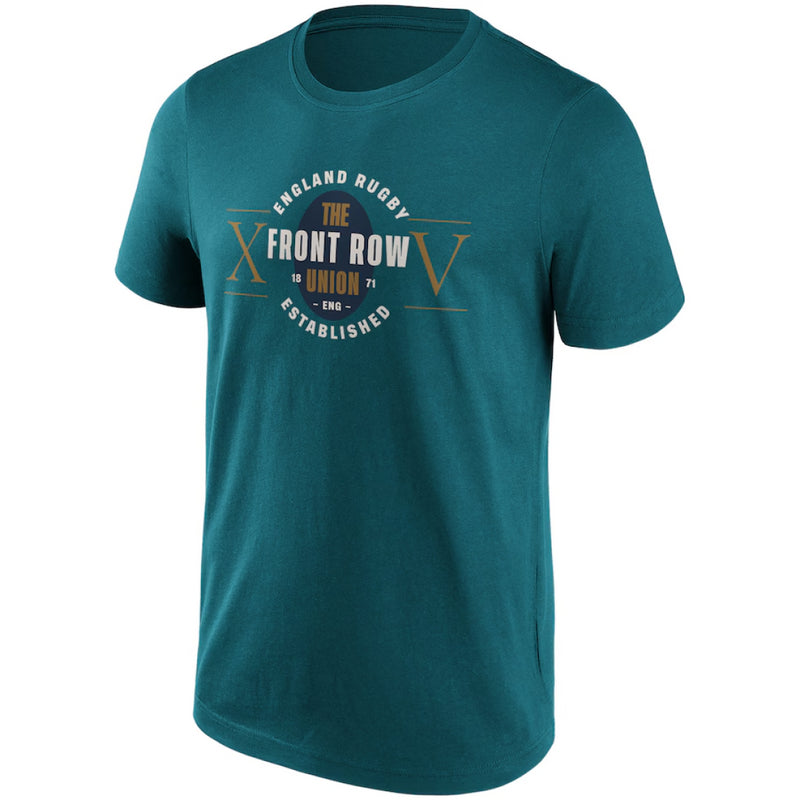 England Rugby Graphic T-Shirt Men's Front Row Union Top
