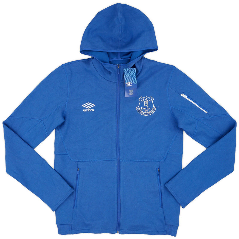 Everton Men's Umbro Jacket Blue Zip up Top