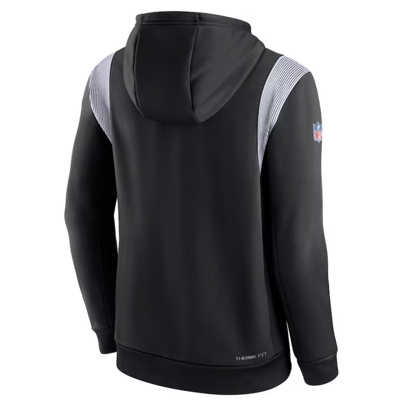 Baltimore Ravens Sideline Hoodie Men's Nike NFL Black